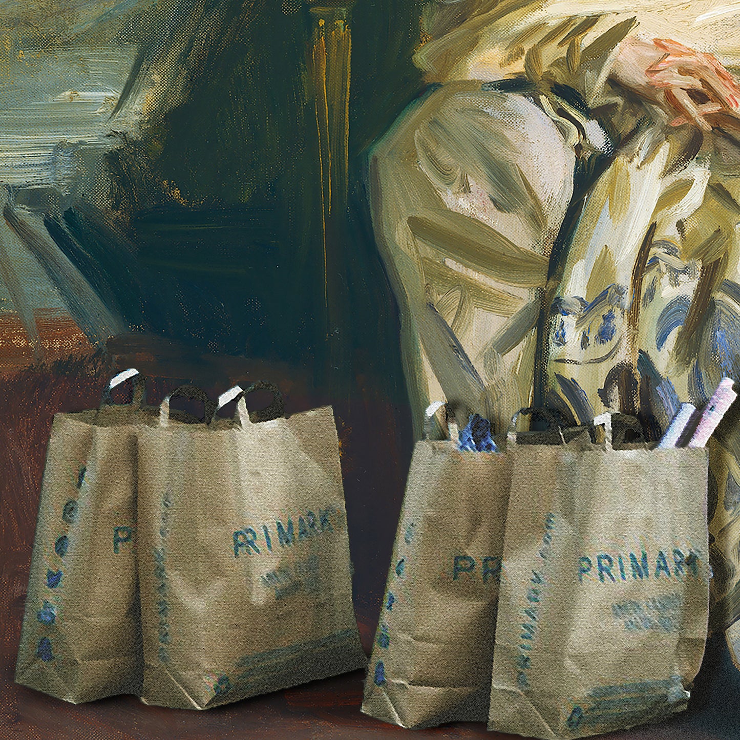 All Shopped Out - print
