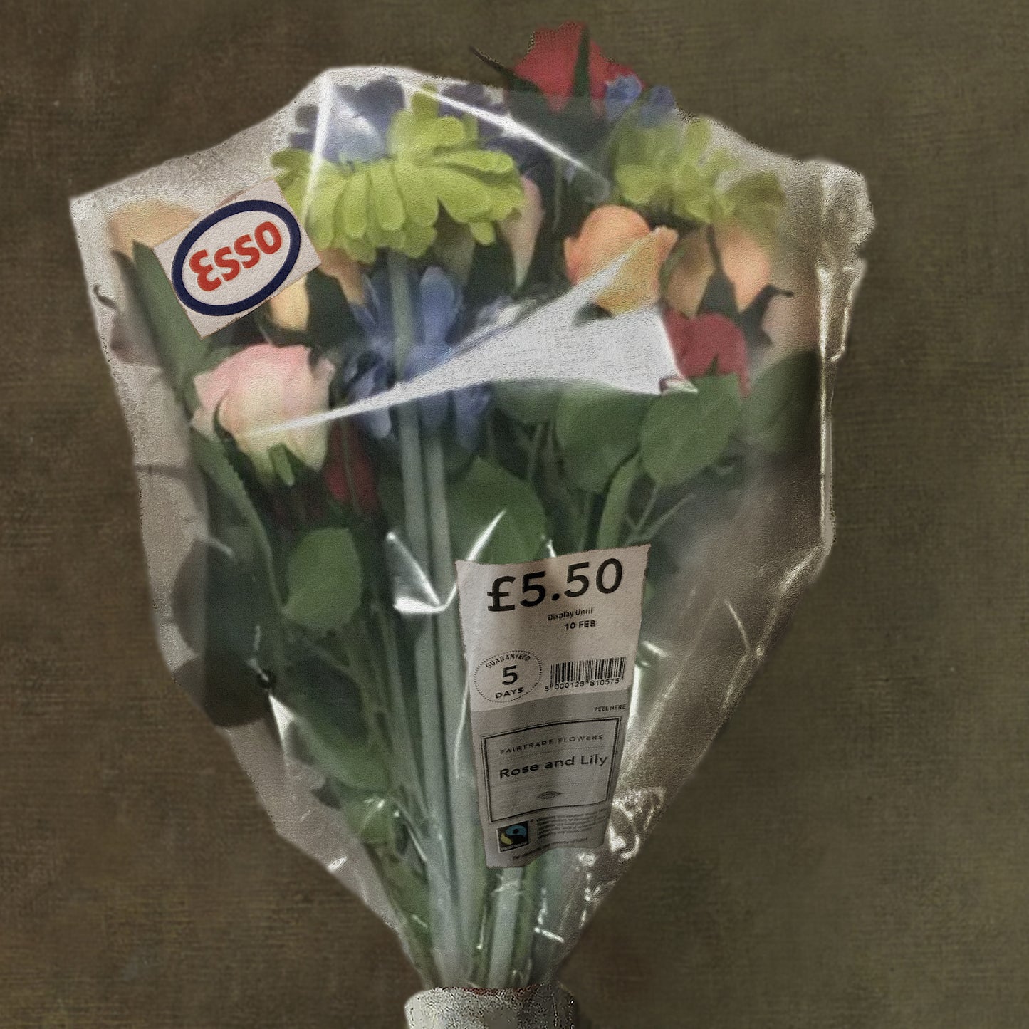 Petrol Station Flowers - Print