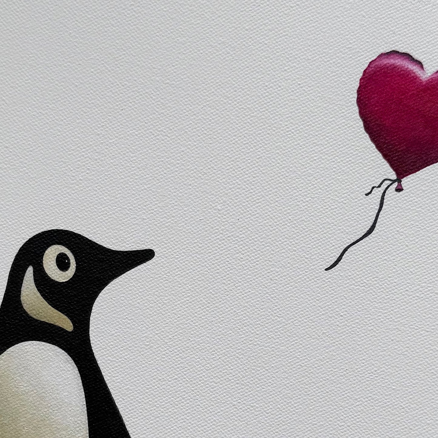 Penguin With Balloon