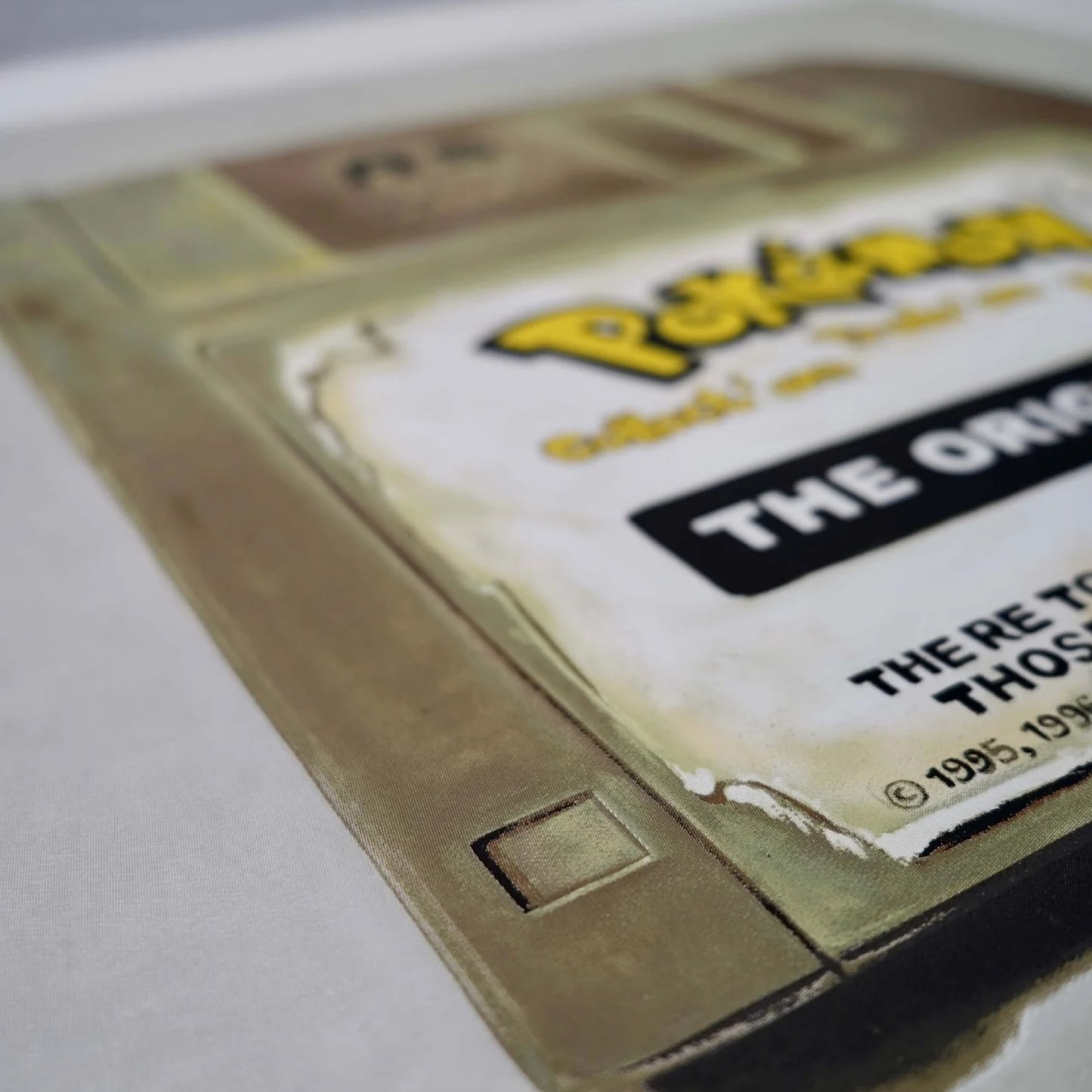 Pokemon - The Original NFT (2021) - screenprint