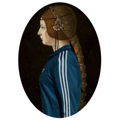 The Girl In The Adidas Tracksuit - Print