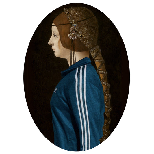 The Girl In The Adidas Tracksuit - Print