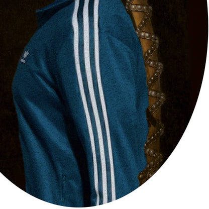 The Girl In The Adidas Tracksuit - Print