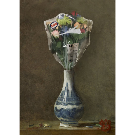 Petrol Station Flowers - Print