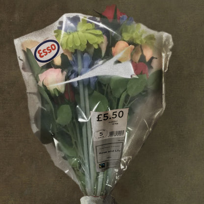Petrol Station Flowers - Print