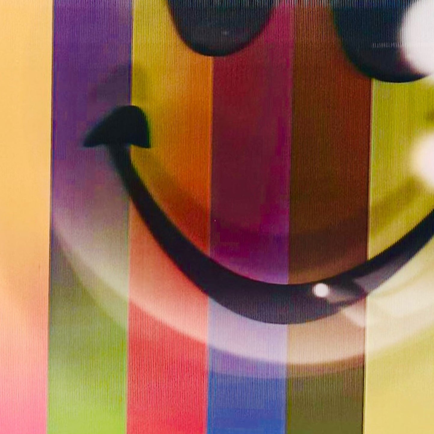 Rainbow Smile - 3D lenticular