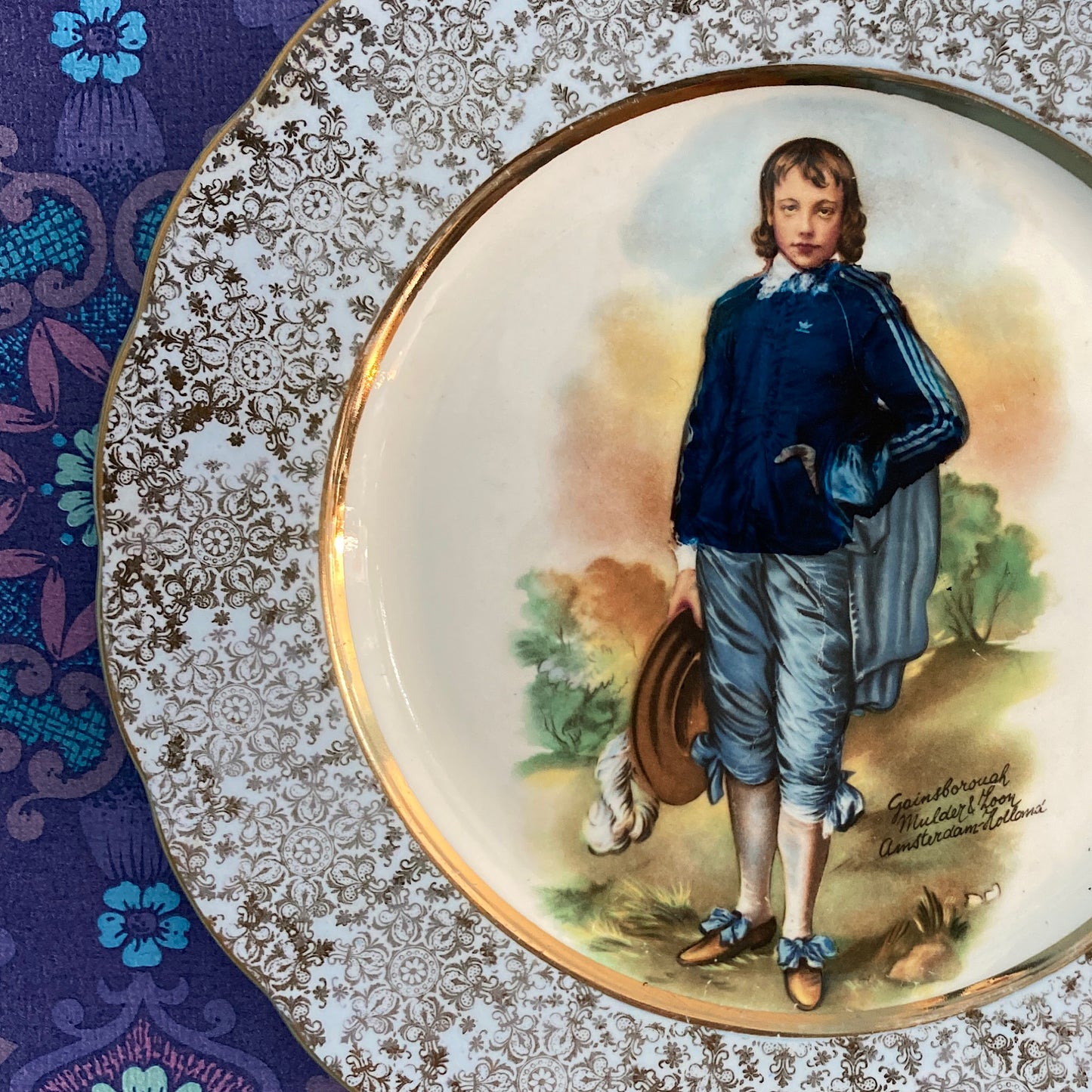 Little Boy Blue Plate