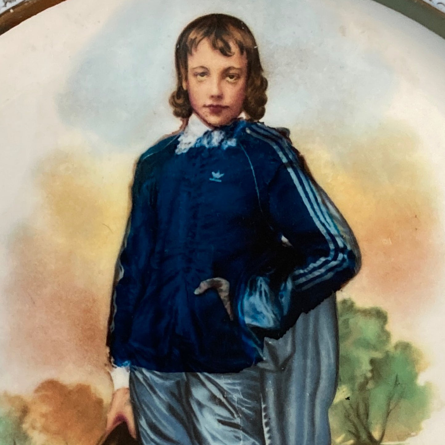 Little Boy Blue Plate