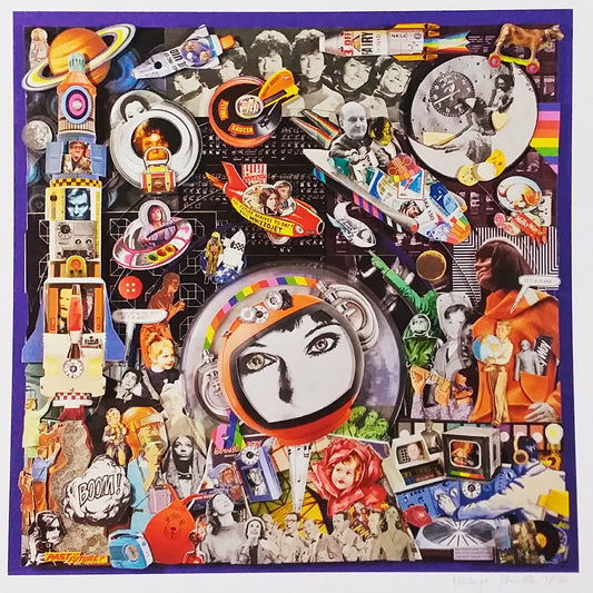 Fly Me To The Moon - limited edition print