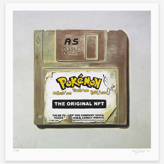 Pokemon - The Original NFT  (2021) - screenprint